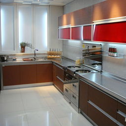 現(xiàn)代簡約不銹鋼臺面